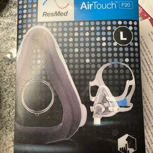 ResMed AirTouch F20 Mask - Black and Blue